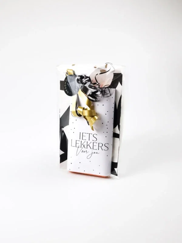 iets lekkers voor jou, tony chocoladereep cadeau