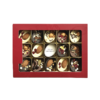 Chocolade paaseitjes met fruit en noten in luxe geschenkdoos | eigen logo