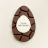 Chocolade paasei melk - In verzenddoos | Eigen logo Chocolade paasei melk - In verzenddoos | Eigen logo