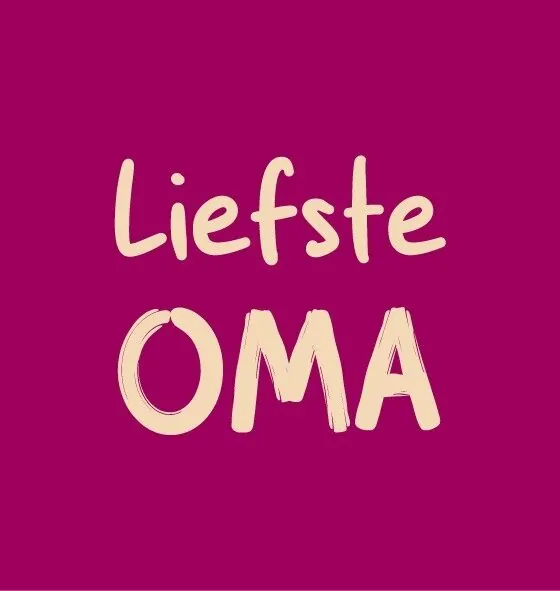 Magneettegeltje - Liefste oma