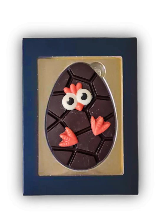 Chocolade paasei - Puur in geschenkdoos