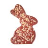 Chocolade paashaas met karamel - melk in geschenkdoos