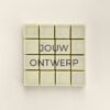 Chocolade wenskaart logo bonbons eigen ontwerp - Praliné Chocolade wenskaart logo bonbons eigen ontwerp - Praliné