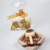 Luxe cadeauzak chocolade hamerbox - CacaOh! melk hazelnoot