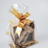 Luxe cadeauzak chocolade hamerbox - CacaOh! melk hazelnoot