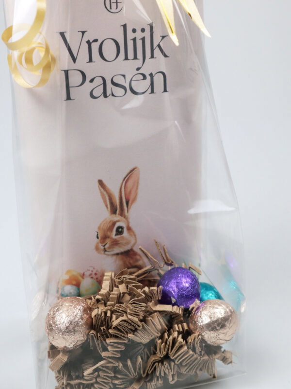 Chocoladereep Cadeau – Vrolijk Pasen met haas