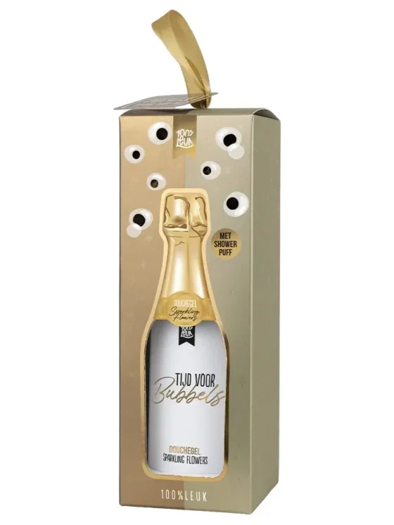 Douchegel cadeau – Tijd voor bubbels in luxe cadeauverpakking