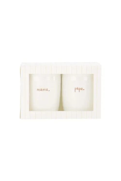 Zusss koffiemok papa mama set van 2
