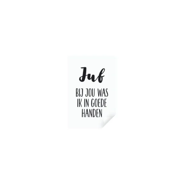juf bij jou was ik in goede handen_resultaat