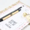 Juf cadeautje met notitieblok De Allerliefste Juf