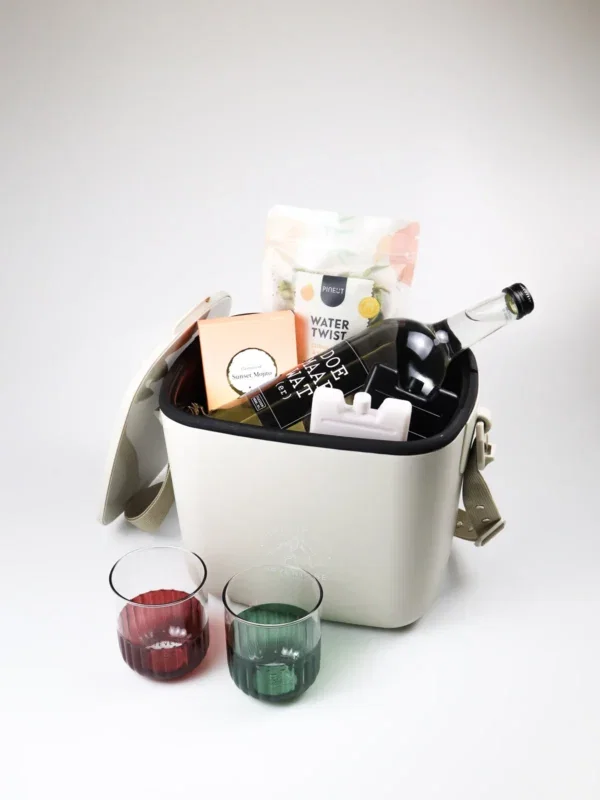 Koelbox cadeau – waterpakket met Zusss glazen, watertwist & cocktailsnoepjes