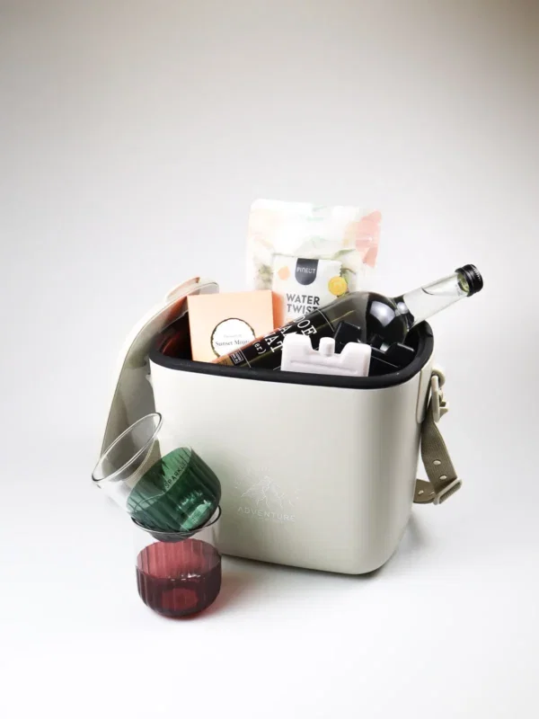 Koelbox cadeau – waterpakket met Zusss glazen, watertwist & cocktailsnoepjes
