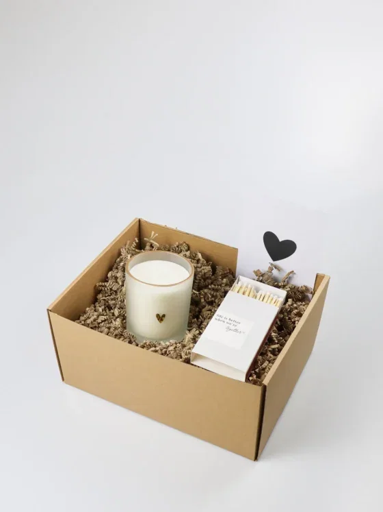 Cadeaupakket Better Together met Zusss kaars en lucifers