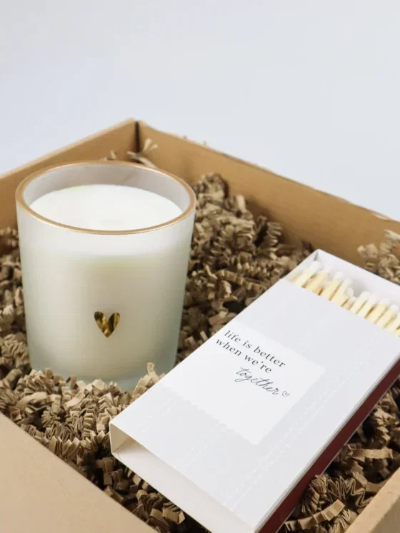 Cadeaupakket Better Together met Zusss kaars en lucifers