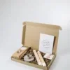 Brievenbus cadeau speciaal voor jou met kandelaar en kaarsen