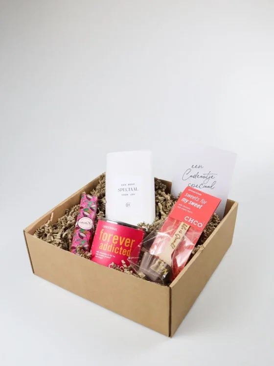 Cadeaupakket chocolover met Tony, chocofondue en chocolademelk