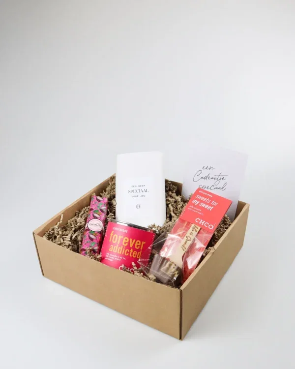 Cadeaupakket chocolover met Tony, chocofondue en chocolademelk