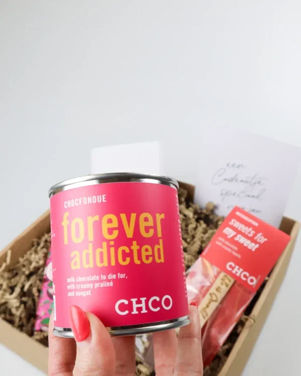 Cadeaupakket chocolover met Tony, chocofondue en chocolademelk