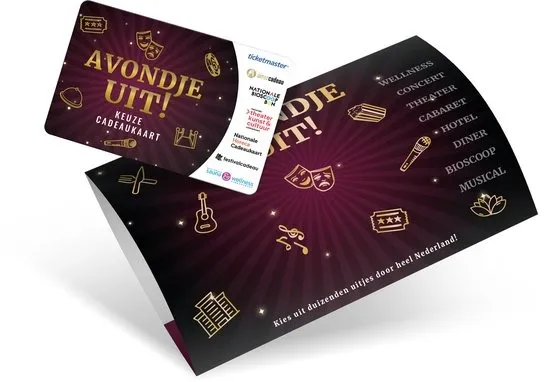 Cadeaubon - Avondje uit!