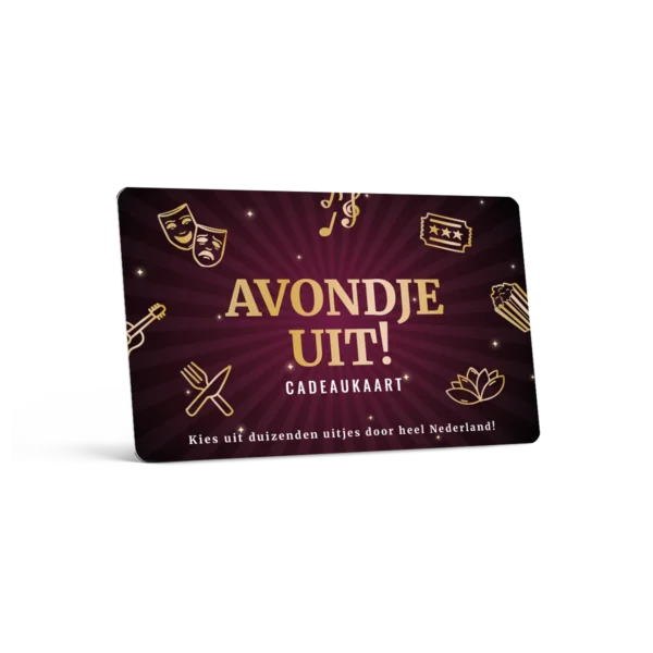 Cadeaubon - Avondje uit!