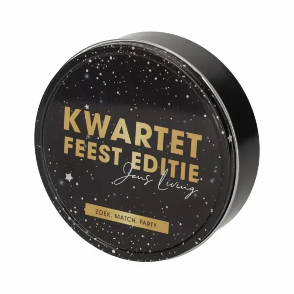 Kwartet feest editie in blik – Jens Living