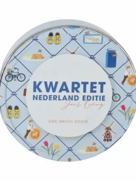 Kwartet Nederland editie in blik – Jens Living