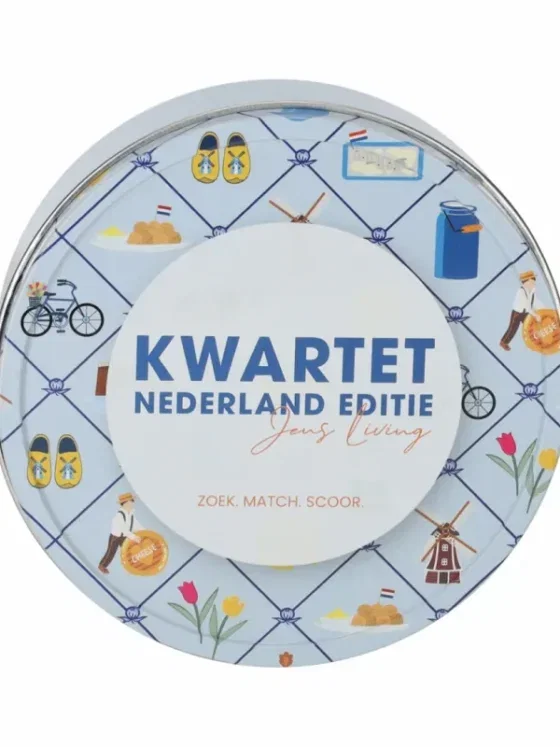 Kwartet Nederland editie in blik – Jens Living