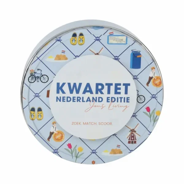 Kwartet Nederland editie in blik – Jens Living