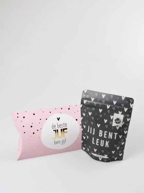 Juf cadeau bodyscrub jij bent leuk - De beste juf ben jij
