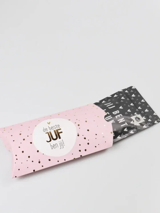 Juf cadeau bodyscrub jij bent leuk - De beste juf ben jij