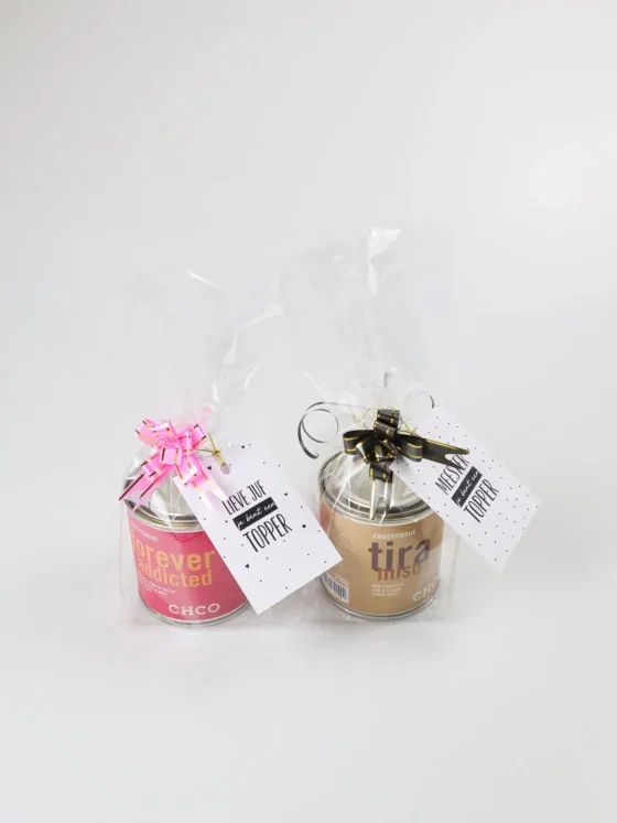 Cadeautje juf chocoladefondue - je bent een topper