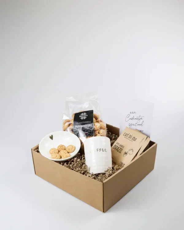 Cadeaupakket speciaal voor jou met Zusss koffiemok en koffie