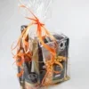WK voetbal cadeau in luxe cadeauzak - Bier, snacks en oranje feestje