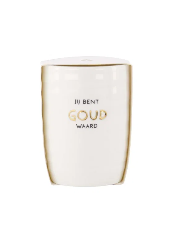 Zusss koffiemok – jij bent goud waard wit/goud