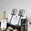 Kerst cadeaupakket voor jou met wijnglazen en dubbel wijn Kerst cadeaupakket voor jou met wijnglazen en dubbel wijn