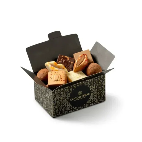 Coco & Sebas bonbon ballotin 225 gram Coco & Sebas bonbon ballotin 225 gram