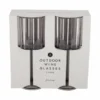 Wijnglazen kunststof set van 2 – Rookglas look Wijnglazen kunststof set van 2 – Rookglas look