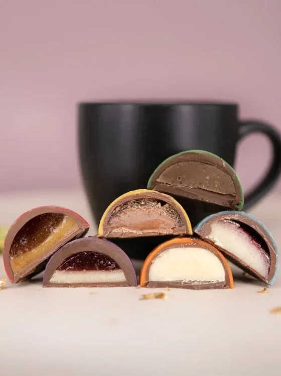 Luxe Bonbons Kerst | 8 XL Handgemaakte Domes