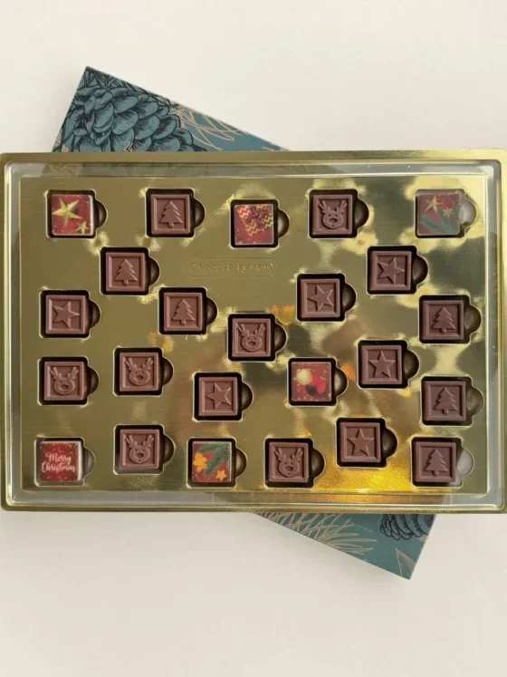 Adventskalender Kerst Chocolade | 24 stuks melk | 240g