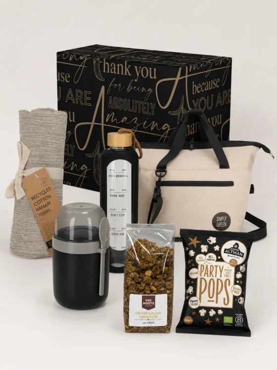 luxe kerstpakket met koeltas