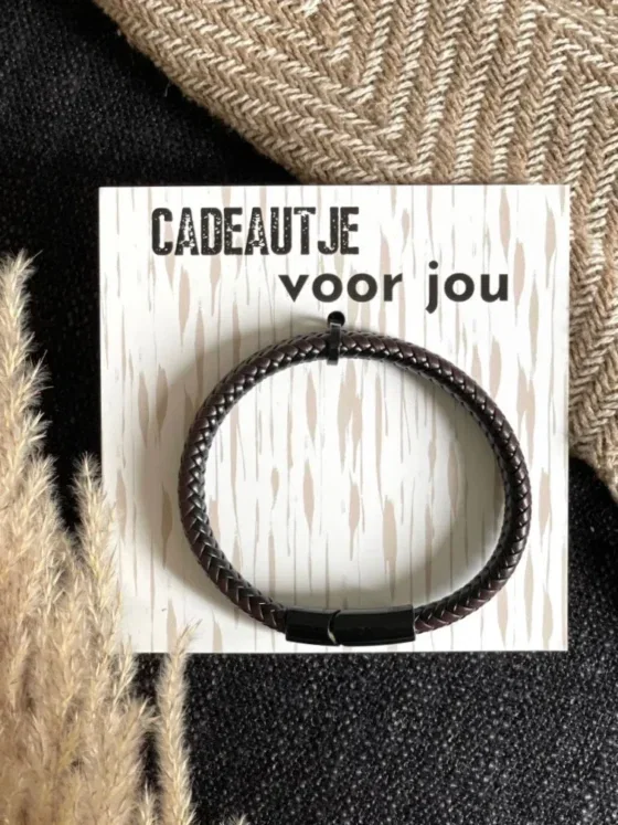 Heren armband - Cadeautje voor jou