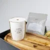 Kerstcadeaupakket gouden genietpauze met mok, thee en kaars