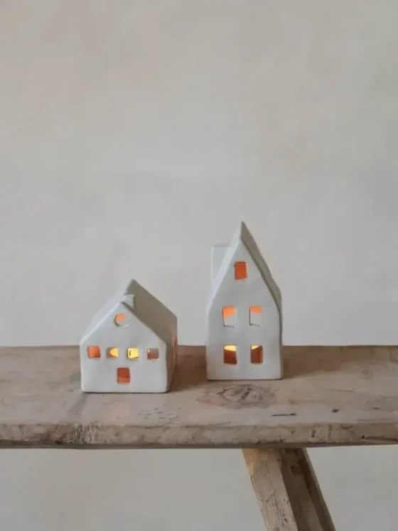 House tealight holder Hanna