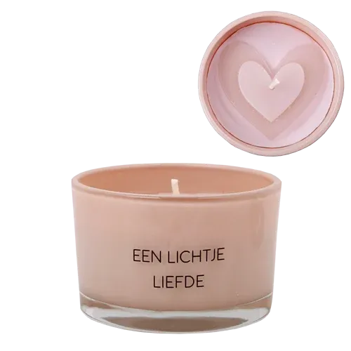 Kaars Green Tea Time soja - Een lichtje liefde