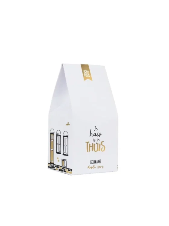 Geurkaars cadeau huisje - Je huis is je thuis