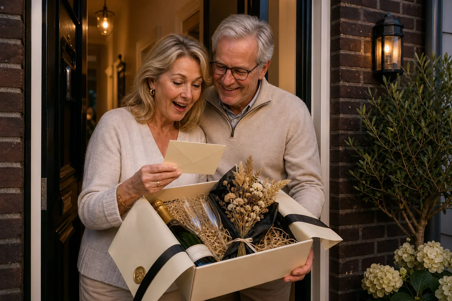 gouden bruiloft cadeau bezorgen