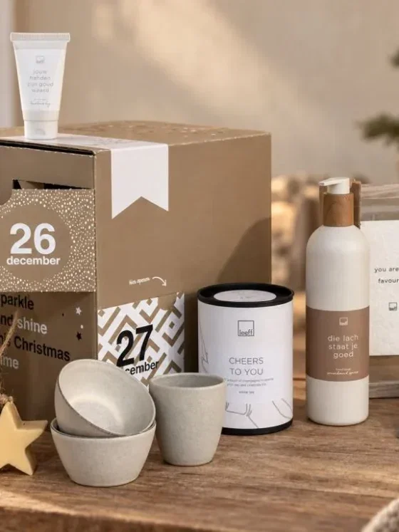 Leeff Countdownbox kerst - 8 verrassingen tot nieuwjaar Leeff Countdownbox kerst - 8 verrassingen tot nieuwjaar