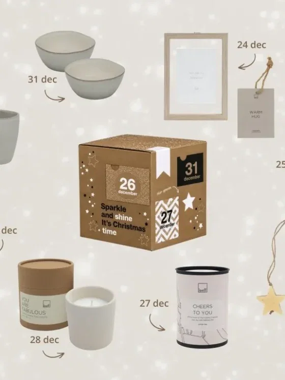 Leeff Countdownbox kerst - 8 verrassingen tot nieuwjaar