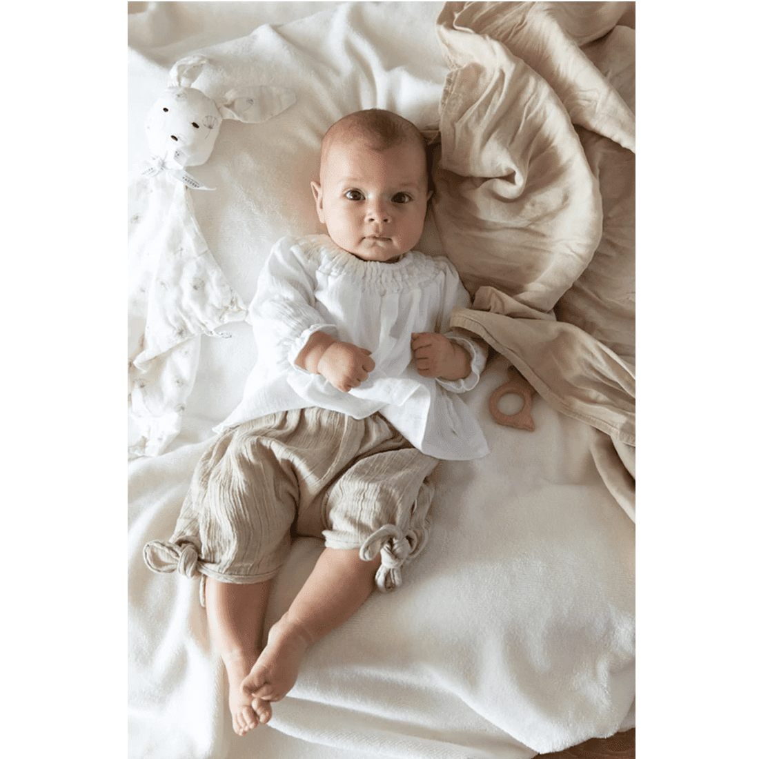 Bamboom Broek met zij-knoping - Afbeelding 2