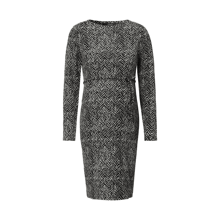 Supermom jurk V-print